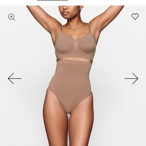 Skims shapewear Sealmess Sculpt Highwaisted Thong - Sienna Colour size L